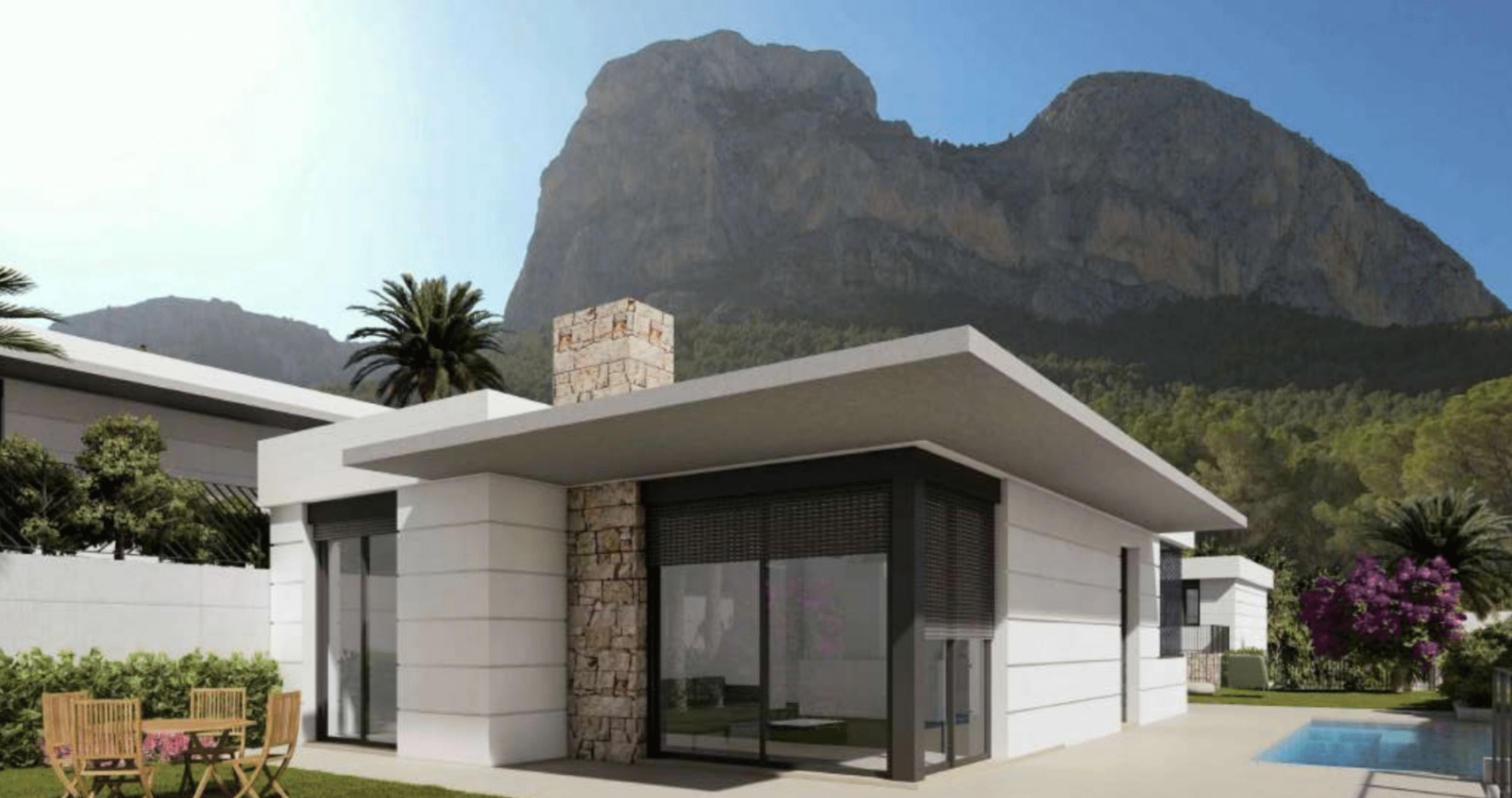 CHALET | VILLA NEUBAU ZU VERKAUFEN IN POLOP