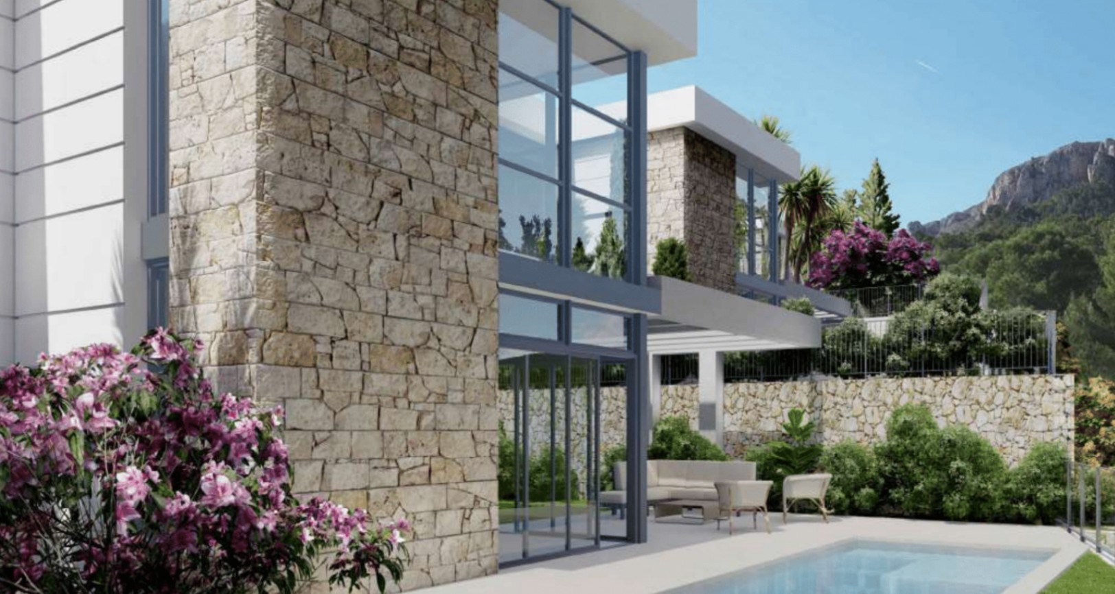 CHALET | VILLA NEUBAU ZU VERKAUFEN IN POLOP