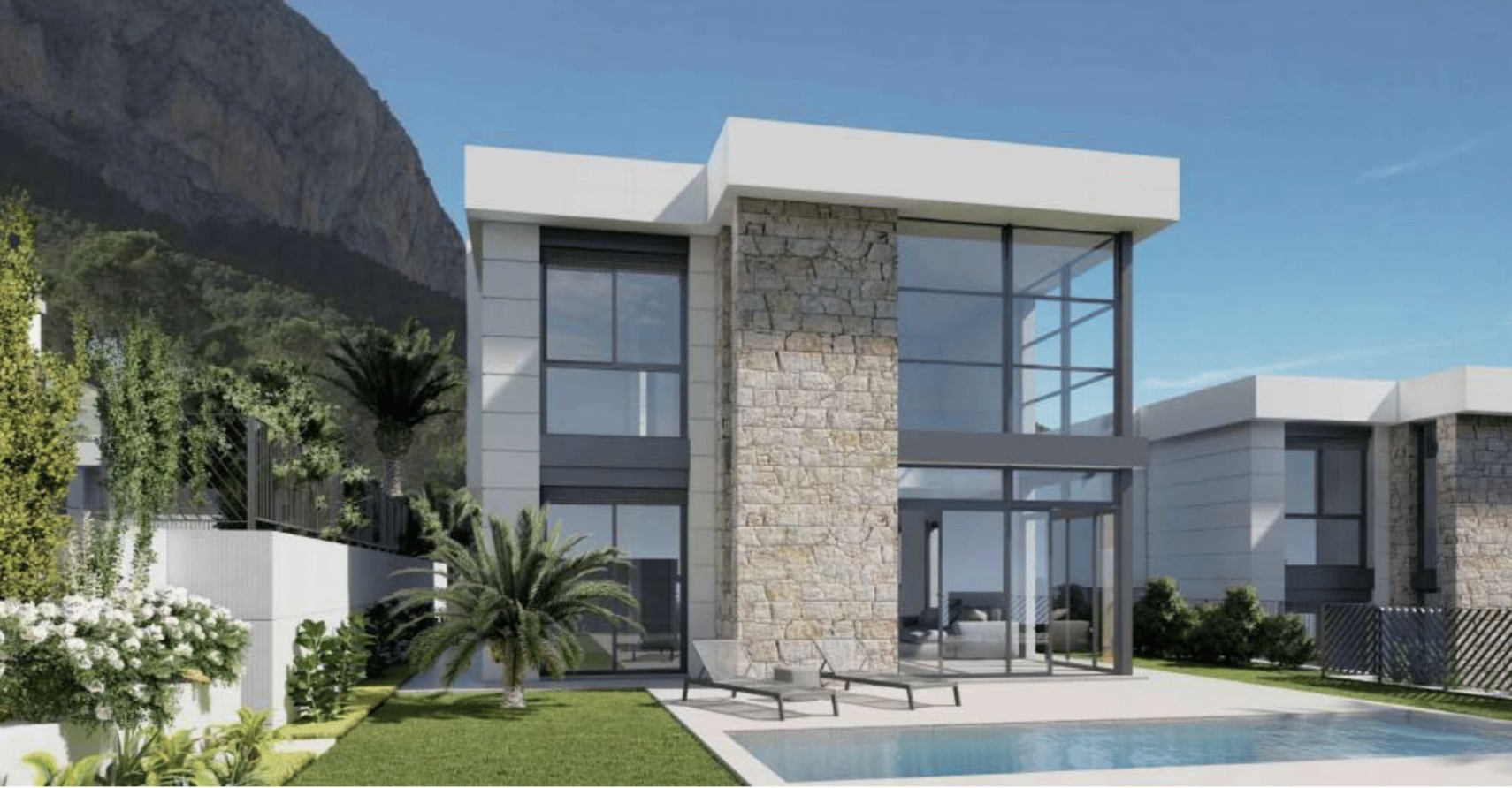 CHALET | VILLA NEUBAU ZU VERKAUFEN IN POLOP