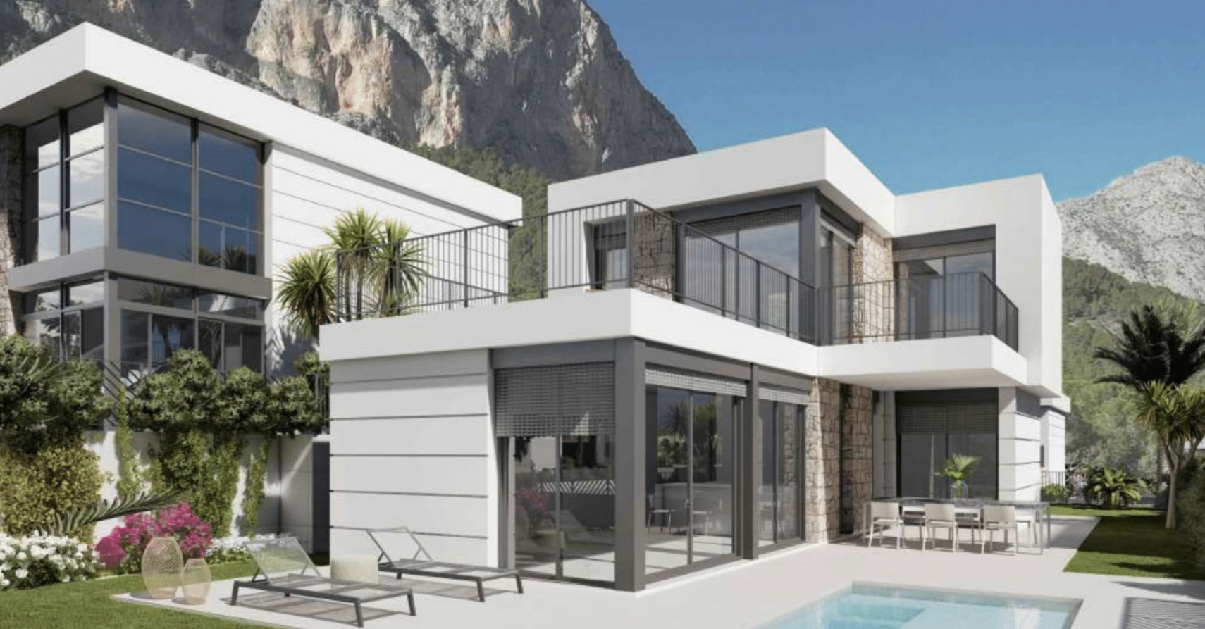 CHALET | VILLA NEUBAU ZU VERKAUFEN IN POLOP