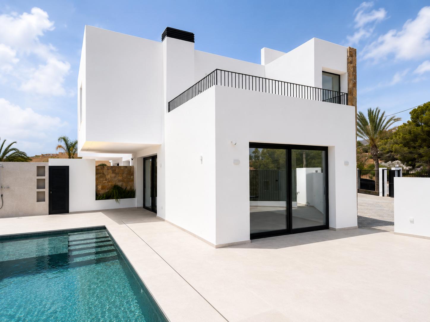 SEMI-DETACHED CHALET FOR SALE IN ALFAZ DEL PI