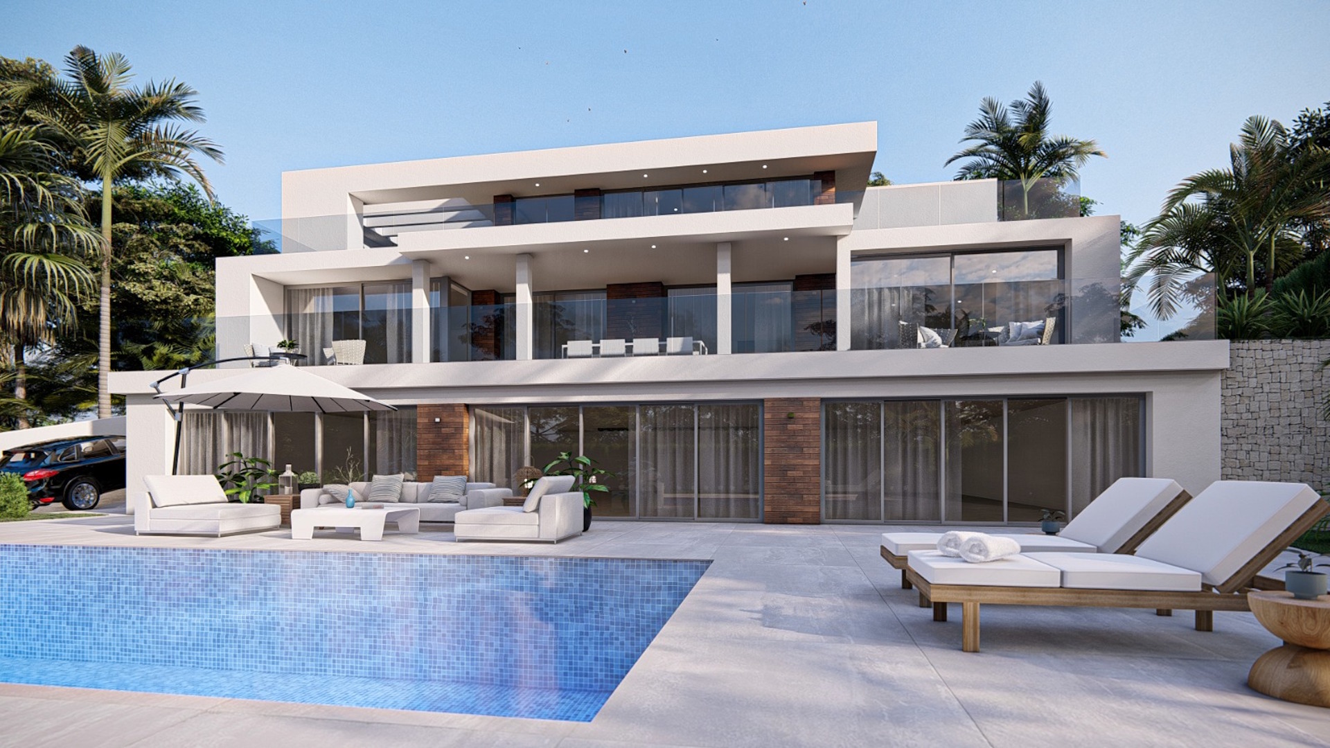 CHALET | NEWLY BUILT VILLA FOR SALE IN ALTEA