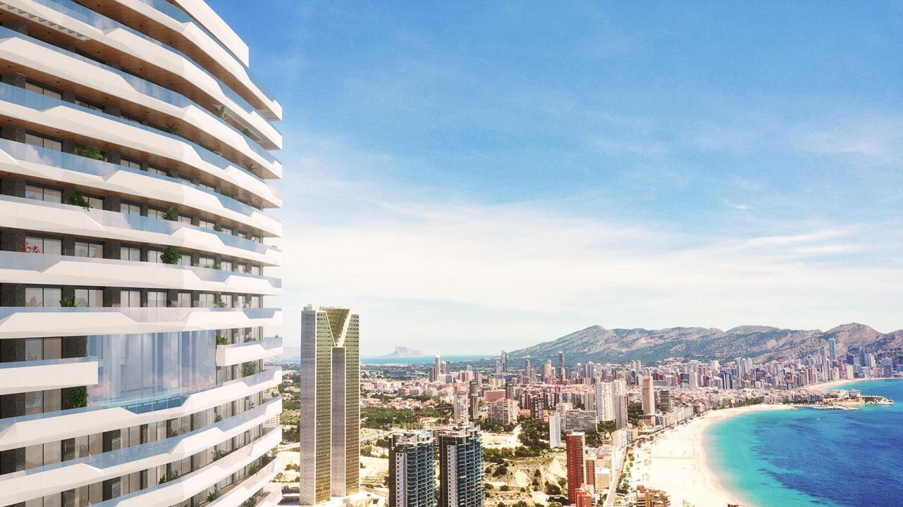 Apartment for sale in Benidorm with sea views