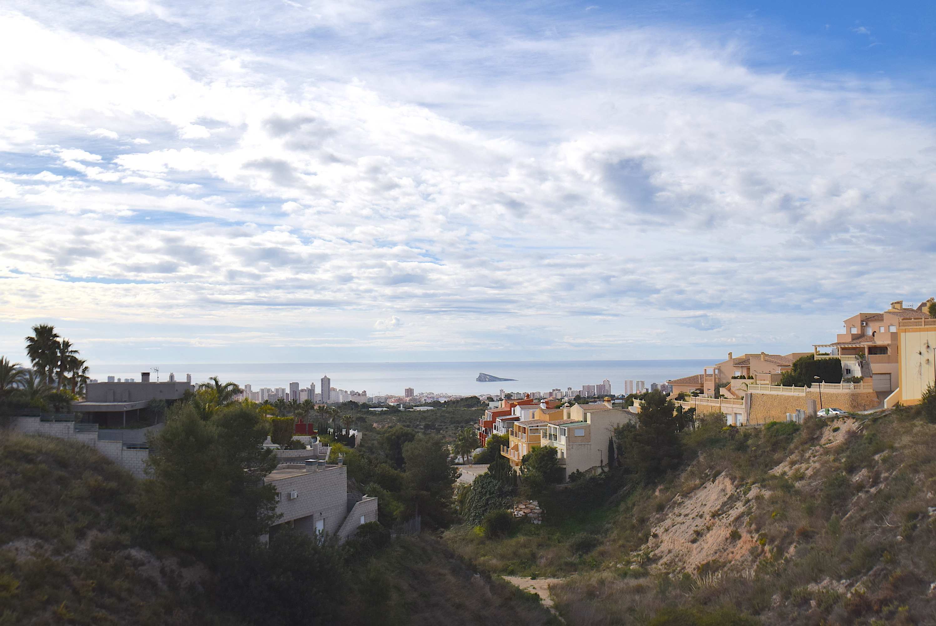 Fantastische Doppelhaushälfte mit Panoramablick in La Nucia