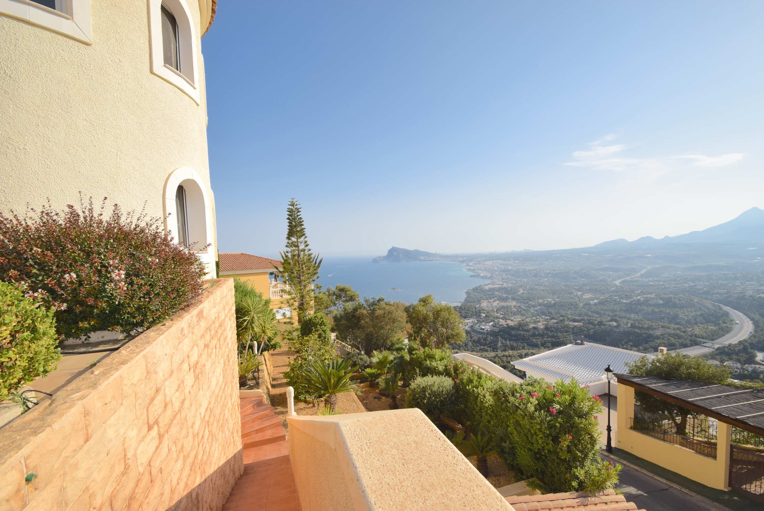 Villa met prachtig uitzicht op zee in Altea